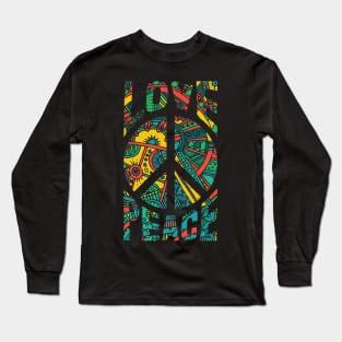 Peace and love Long Sleeve T-Shirt